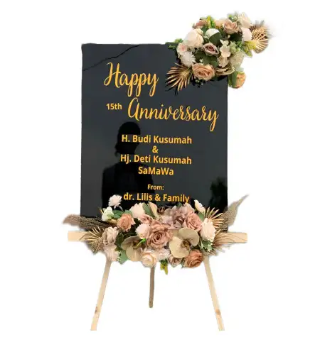 Papan Bunga Akrilik Besito