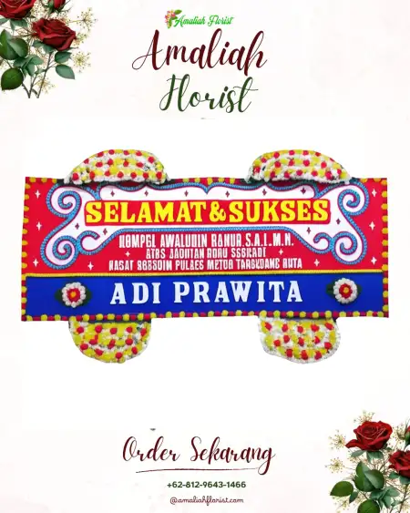 Papan Bunga Ucapan Selamat Besito